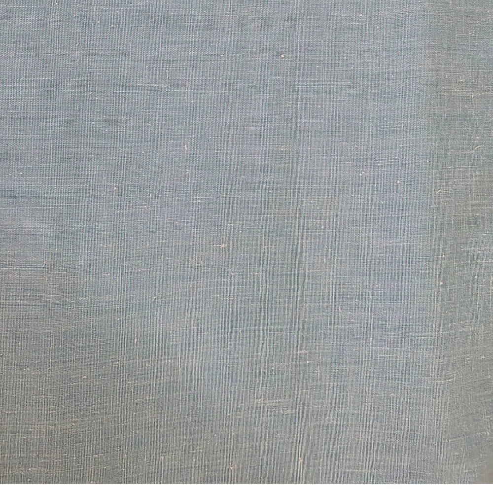 Fabric Light Blue Linen Blend Plain Weave 44in x 1yd